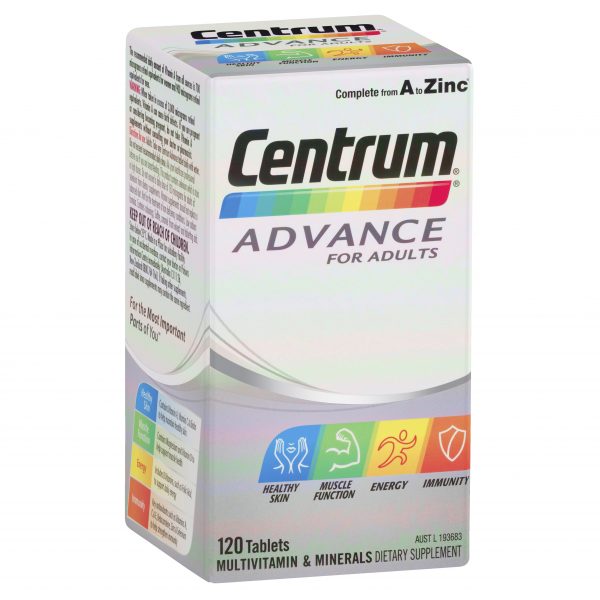 Centrum Advance Multivitamin 100 tablets