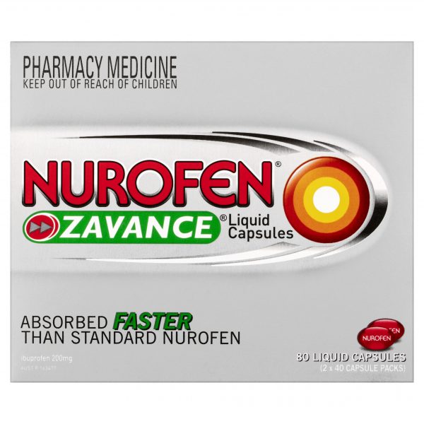 Nurofen Zavance Ibuprofen 200mg Tablets (Pack of 24)