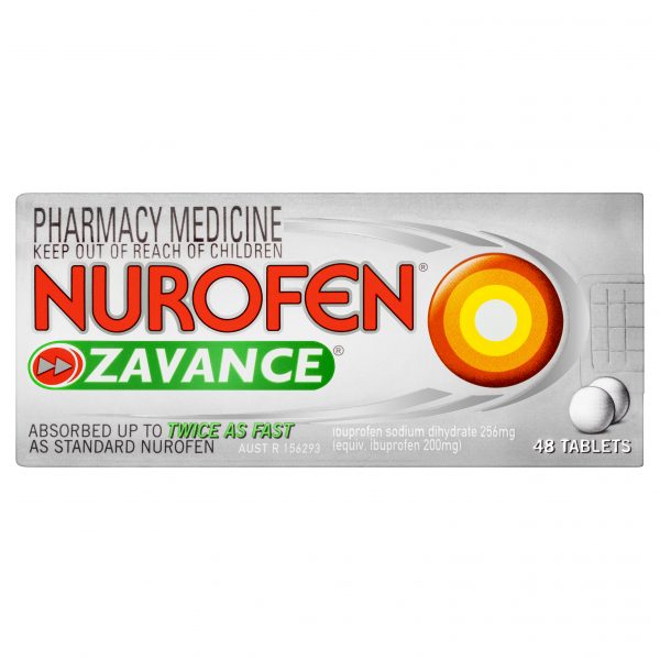 Nurofen Zavance Ibuprofen 200mg Tablets (Pack of 24)