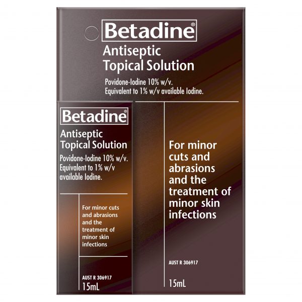 Betadine Antiseptic Topical Solution - 15ml