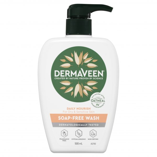 DermaVeen Daily Nourish Soap Free Wash 1 litre