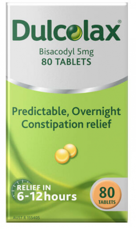 Buy Dulcolax Bisacodyl 5mg Tablets Pack Of 80 Online Emedical