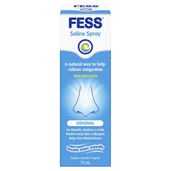 Fess Saline Nasal Spray 75ml