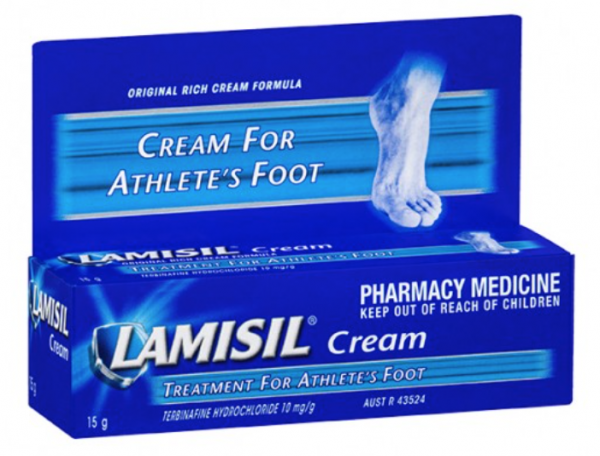 Lamisil Cream 1% For Athlete's Foot 15g