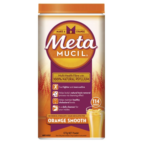 Metamucil Powder Smooth Orange 793g (114 Doses)