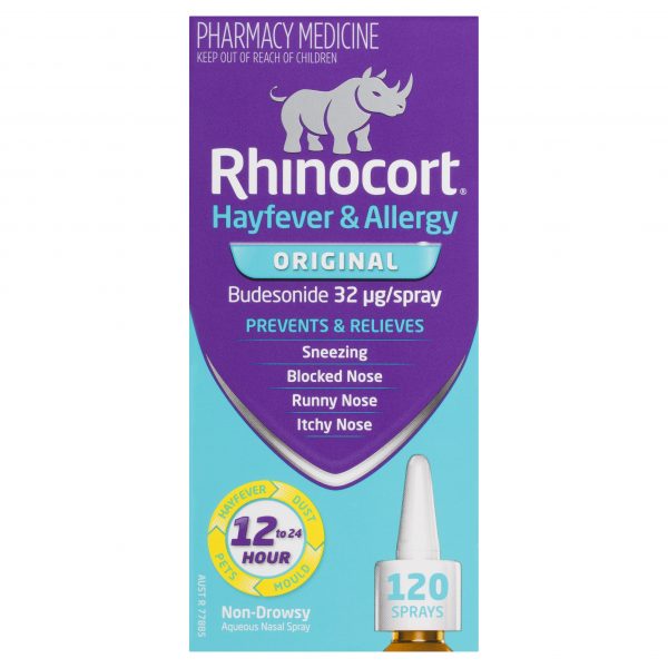 Rhinocort Allergy & Hayfever Nasal Spray Original 32mcg - 120 doses