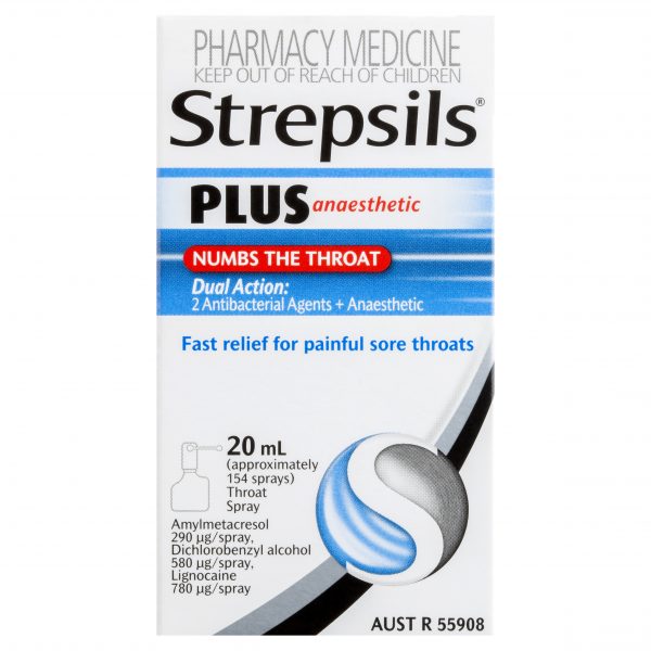 Strepsils Plus Sore Throat Spray 20ml